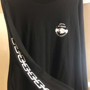 Sketchy Tank Down With My Demons longsleeve